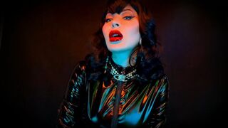 Red Lips Worship: Cum on Your Knees - LIP FETISH, LIPSTICK FETISH, LIP GLOSS , POV , JOI