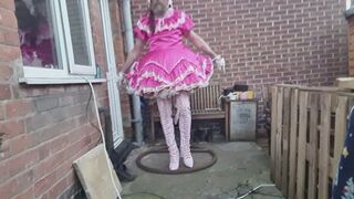 sissy maid rubys posture training.