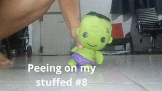 Peeing on my stuffed #8
