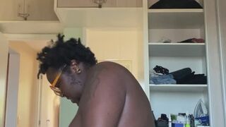Big Tittied Trans Man Masturbates and Squirts