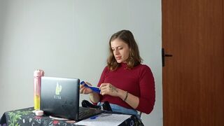 After a stressful day : A balloon - BlackcatGirlfriend Looner - Custom video
