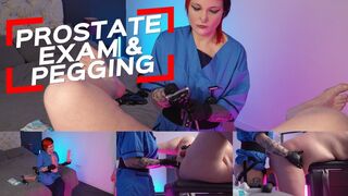 Hard Pegging For Chastity Caged, Small Cock Looser - 1080