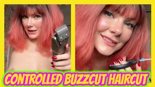 Controlled Buzzcut Haircut & Handjob JOI