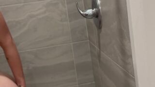 Shower Twerk amp Boob Massage Pussy Touch