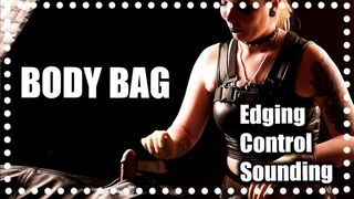 Bodybag + Latex gloves + Sounding = HEAVEN