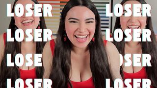 YOU’RE A LOSER 4 - Hardcore Humiliation with Humiliatrix Countess Wednesday - Laughing, Mind Fuck, Loser Porn MP4 1080p