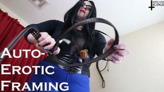 Auto Erotic Framing - AUDIO - belt around your neck and get ready for your end. the executrix has a humiliating end just right for you, face covered in your own cum for when they find you!