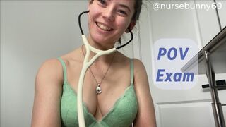 Nurse Removes Her Top During Your Exam 4K