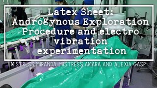 Latex Sheet Androgynous Exploration Electro Vibration Experimentation FULL