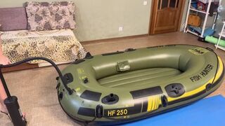VIKA FITNESS BIKINI INFLATING THE BOAT WITH TWO PUMPS 4K HDR PRO RES FULL VIDEO 1H 13 MIN
