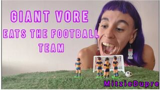 Mitzie Dupree - Giant Vore eats the football team