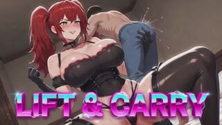 Dominating Fireman's Carry - My Strength Lifts and Owns You Completely