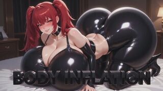 Mesmerizing Body Inflation - Your Body Swells Huge and Round Under My Magic Spell