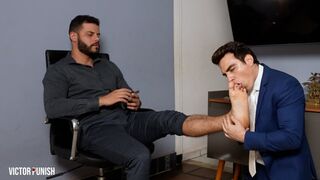 Suit Ballbusting and Feet Worship - EP III