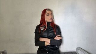 The police woman Audrey arrested by a jealous collegue