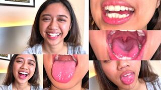 Teeth Gleaming Through Aisha’s Drool Cascade!