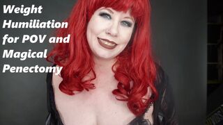 *1280x720* Weight Humiliation for POV and Magical Penectomy MP4