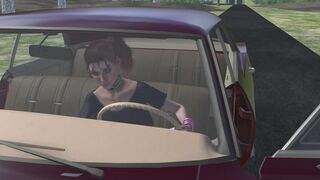 1967 Chevrolet Impala Cranking Template - 90's Camilla in Flip Flops 1080p