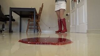 rubber boots trapped m