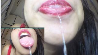 ALL THIS IS FOR YOU. SPITTING ON YOU IS MY GREATEST PASSION, ENJOY IT
