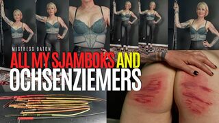 All My Sjamboks & Ochsenziemers (For Quicktime)