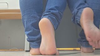 Kneel, Look at Us and Submit: Intense Adoration of Feet in Duet”