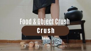 Crushing eggshells with very high heels (E)