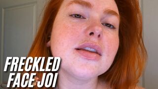 CUSTOM Freckled Face JOI (mp4)