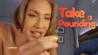 Giantess MILF Reverse Cowgirl: Condom Tiny Gets a Pounding