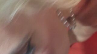 Black Lace Blowjob Queen: Southern Platinum MILF Niecy Sucks, Gets Pounded & Swallows Every Hot Drop