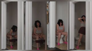 DUMPS PEES AND FEED FROM 3 28 TWO CLIPS ON ONE