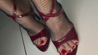 Blonde Sissi Feet - Foot Worship Compilation 2