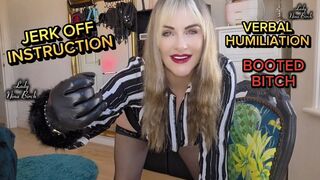 Lady Nina Birch - Gloved And Booted Bitch JOI
