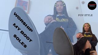 Worship My Boot Sole