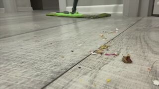 You Didn’t Wash the Floor? Now You’ll Eat From It Like Human Trash