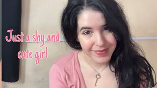 Just a shy and cute girl
