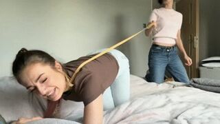 Angie is Bunny's bitch, tongue cleaning DIRT wmv
