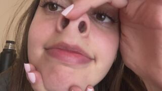 Nostril Play - Playing With My Nose & Nostrils