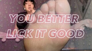 Humiliated Under Your Tired Step-Mom's Feet