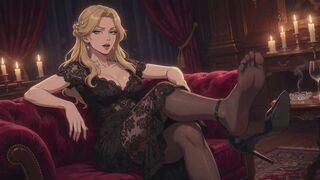 Foot Fetish Fantasies #24B: Confession of My Irresistible Foot Domination Ritual (Animated)