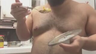 Eating Fancy Mac and Cheese