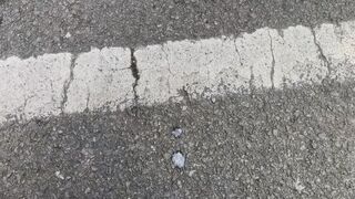 Spitting in a public car park for a slave to collect