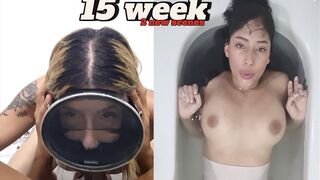 WEEK 15 COMPILATION Underwater apnea bathtub Charlot Kink Semen dive mask Ashley Rose