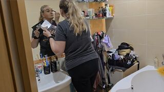 Watching My Wife Get Ready… She Looks So Good | Mirror Makeup Routine