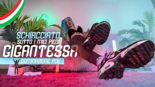 Schiacciato Sotto i Miei Piedi – Gigantessa Dominazione POV ITA 720p