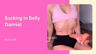 Sucking in Belly Damsel