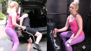 Road Rager Milks An Innocent Sub