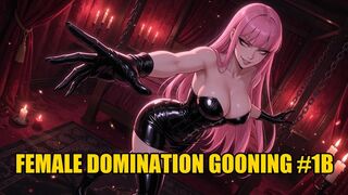Female Domination Gooning #1B: Surrender to Femdom Overload (Animated)