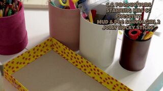 Muddy & Pee Schoolgirl Jolly Hockey Sticks.