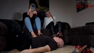 Best Friends Make Him Sniff Their Feet - HD High Bitrate